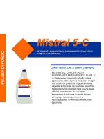 A - Detergente concentrato per superfici dure Mistral5C