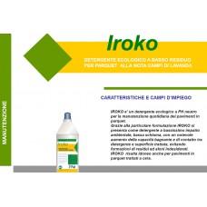 V - Detergente ecologico per parquet Iroko