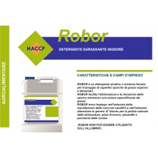V - Detergente sgrassante inodore Robor