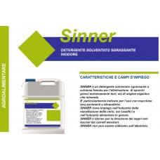 V - Detergente solventato Sinner
